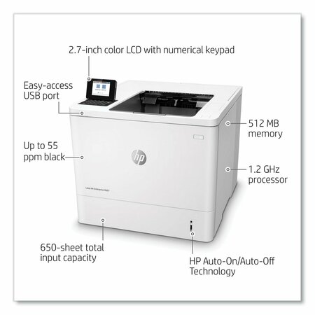 Hp LaserJet Enterprise M607n Wireless Laser Printer K0Q14A#BGJ